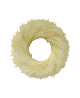 24" Pampas Wreath, 60 Tips