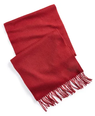 Club Room Men's 100% Cashmere Scarf, Created for Macy's