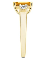 Macy's Citrine and Diamond Ring (1-5/8 ct.t.w 1/4 ct.t.w) 14K Yellow Gold