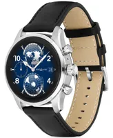 Montblanc Men's Summit 3 Black Leather Strap Smart Watch 42mm