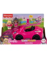 Fisher Price Barbie Convertible by Little People Set