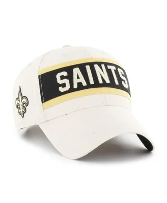 Men's '47 Cream New Orleans Saints Crossroad Mvp Adjustable Hat