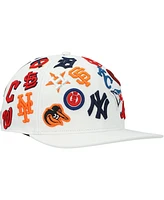 Men's Pro Standard White Mlb Pro League Wool Snapback Hat