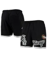 Men's Pro Standard Black Chicago White Sox 2005 World Series Mesh Shorts