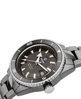 Rado Men's Swiss Automatic Captain Cook Gray High Tech Ceramic Bracelet Watch 43mm