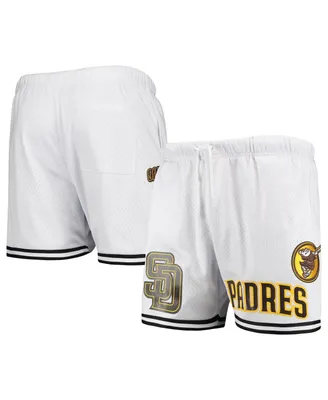 Men's Pro Standard White San Diego Padres Logo Mesh Shorts