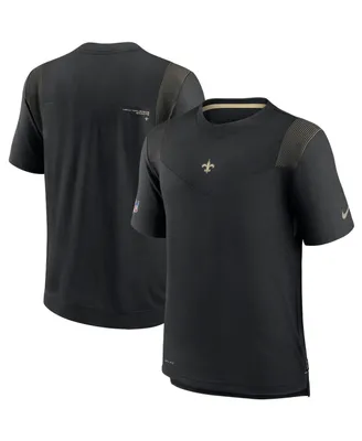 Men's Nike Black New Orleans Saints Sideline Player Uv Performance T-shirt