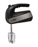 Solac 200-Watt Turbo 5-Speed Hand Mixer with Dough Hooks