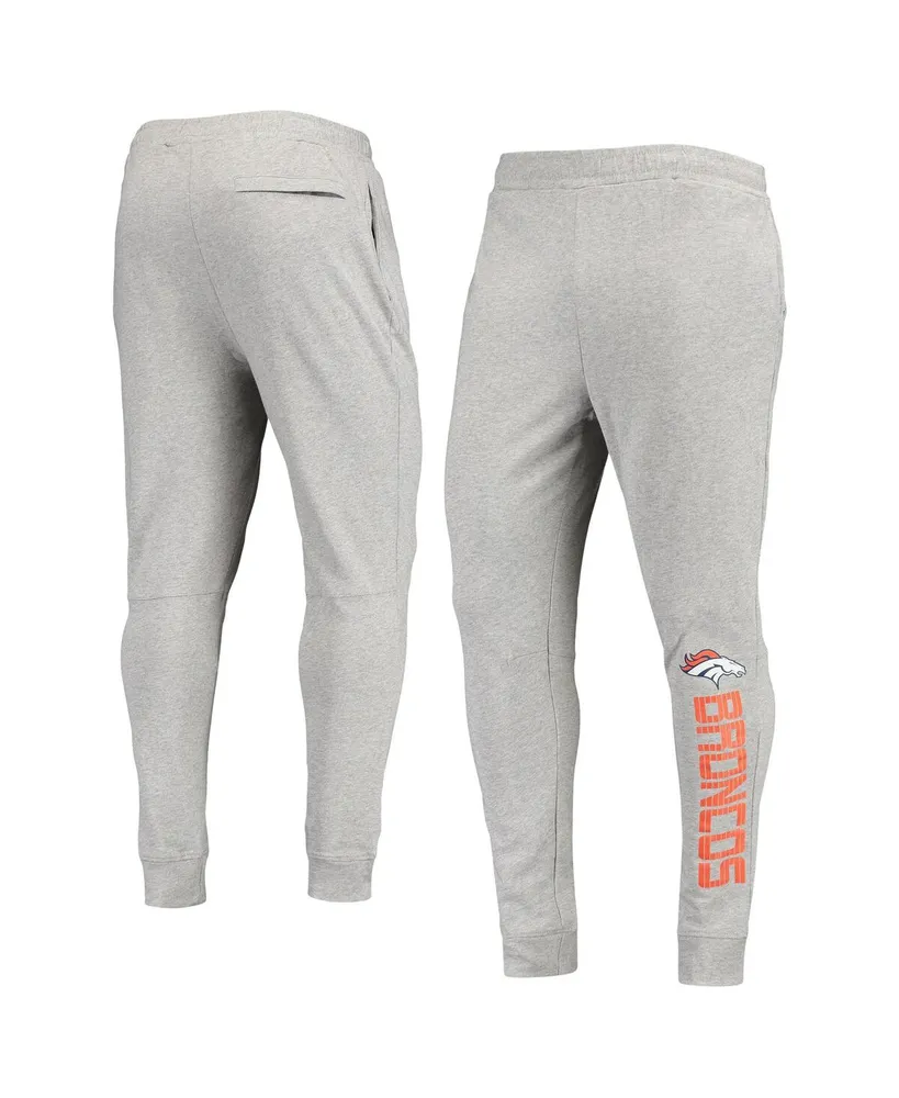 Men's Msx by Michael Strahan Heathered Gray Denver Broncos Jogger Pants