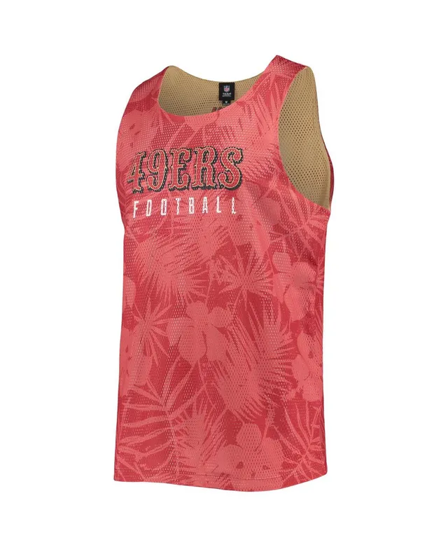 Men's FOCO Navy Detroit Tigers Floral Reversible Mesh Tank Top Size: Large