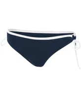 Women's G-iii 4Her by Carl Banks Navy New England Patriots Perfect Match Bikini Bottom