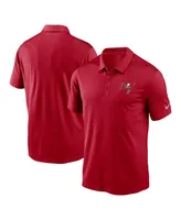 Men's Nike Red Tampa Bay Buccaneers Franchise Performance Polo Shirt