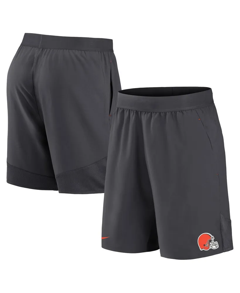 Men's Nike Anthracite Cleveland Browns Stretch Woven Shorts