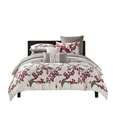 N Natori Cherry Blossom 3-Pc. Comforter Set