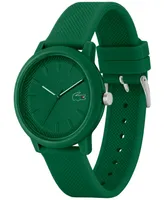 Lacoste Men's L.12.12 Silicone Strap Watch 42mm
