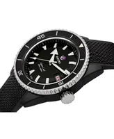 Rado Men's Swiss Automatic Captain Cook Diver Black Rubber Bracelet Watch 43mm