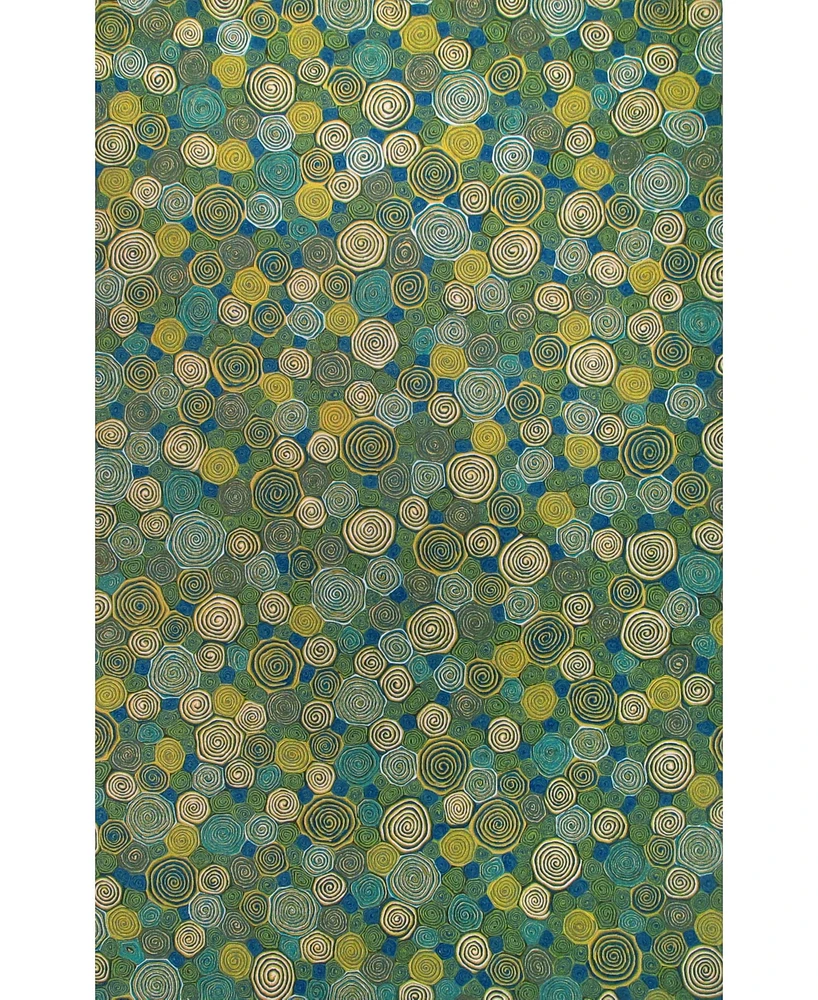 Liora Manne' Visions Iii Giant Swirls 8' x 10' Outdoor Area Rug