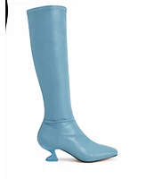 Katy Perry Women's The Laterr Knee High Square Toe Boots