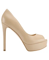 Guess Women's Cacei Peep Toe Platform Pumps