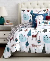 Winter Wonderland Reversable 6 Piece Comforter Set