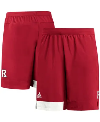 Men's adidas Scarlet Rutgers Knights Aeroready Training Shorts