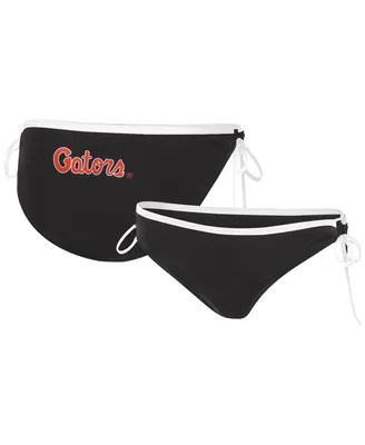 Women's G-iii 4Her by Carl Banks Black Florida Gators Perfect Match Bikini Bottom