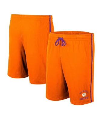 Men's Colosseum Orange Clemson Tigers Thunder Slub Shorts