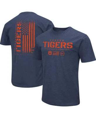 Men's Colosseum Navy Auburn Tigers Oht Military-Inspired Appreciation Flag 2.0 T-shirt