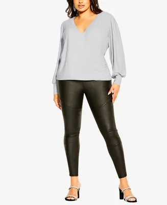 City Chic Plus Size Glowing Top