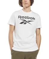 Reebok Men's Slim-Fit Identity Big Logo Short-Sleeve T-Shirt