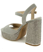 Kenneth Cole New York Women's Dolly Crystal Platform Sandals