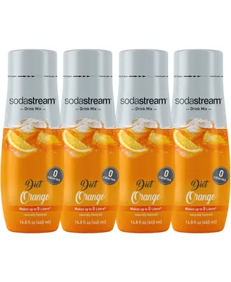 SodaStream Diet Orange Mix Set of 4, 14.88 oz