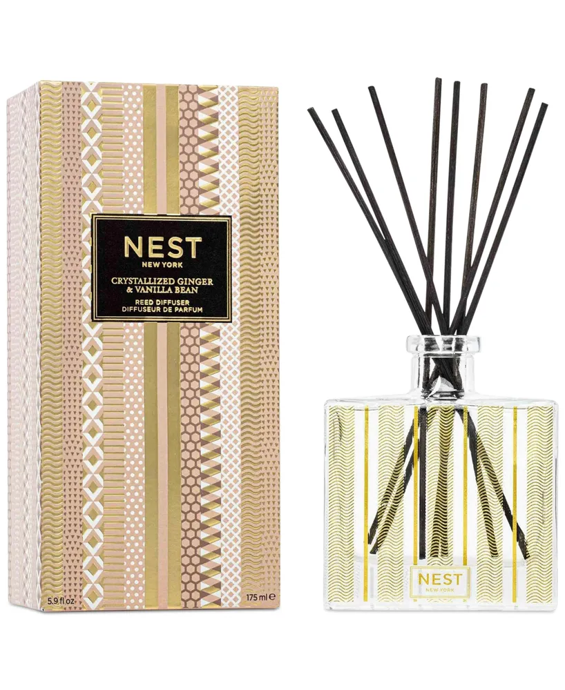 Nest New York Crystallized Ginger & Vanilla Bean Reed Diffuser, 5.9 oz.