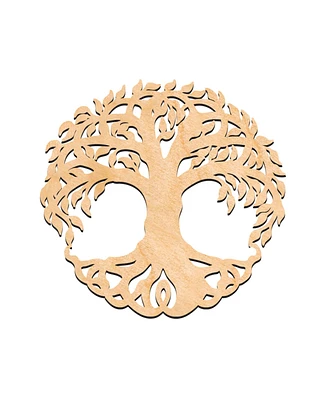 Designocracy Celtic Tree of Life Holiday Wall Door Decor