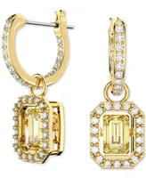 Swarovski Gold-Tone Millenia Crystal Drop Earrings