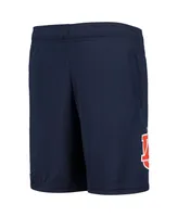 Big Boys Under Armour Navy Auburn Tigers Tech Shorts