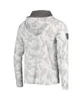 Men's Colosseum Arctic Camo Nebraska Huskers Oht Military-Inspired Appreciation Long Sleeve Hoodie Top