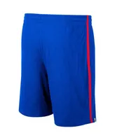 Men's Colosseum Royal Kansas Jayhawks Thunder Slub Shorts