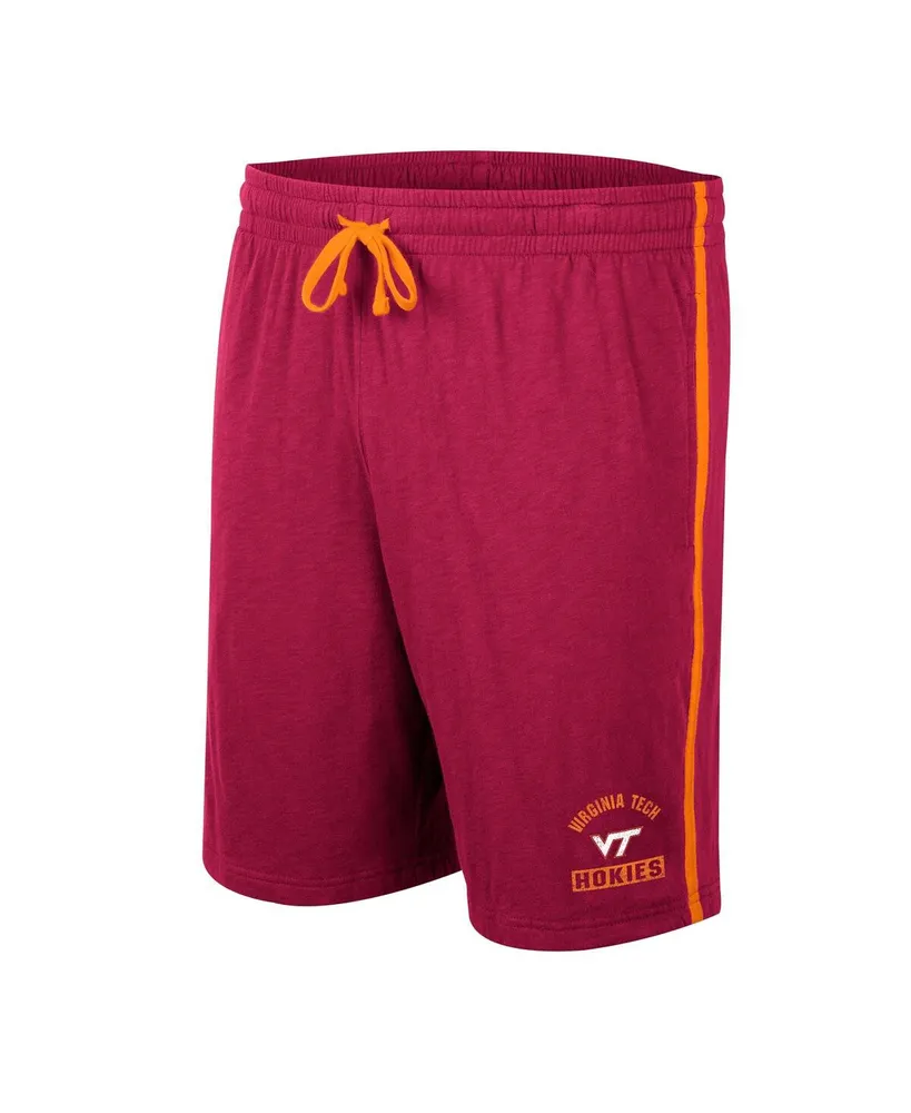 Men's Colosseum Maroon Virginia Tech Hokies Thunder Slub Shorts