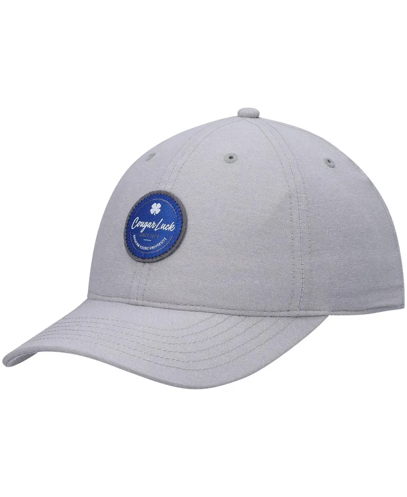 Men's Gray Byu Cougars Oxford Circle Adjustable Hat