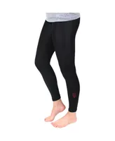 Women's ZooZatz Black Indiana Hoosiers Fleece Leggings