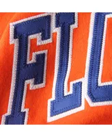 Women's Colosseum Orange Florida Gators Arched Name Full-Zip Hoodie