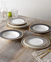 Noritake Blueshire 12-Piece Dinnerware Set, Service for 4