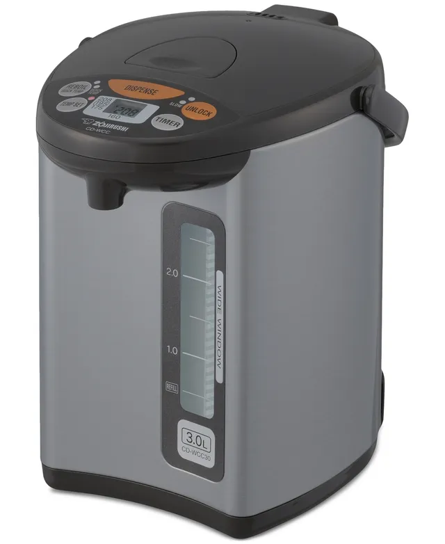 Zojirushi CV-JAC50XB 5.0 Liter VE Hybrid Water Boiler & Warmer (Stainless  Black) 