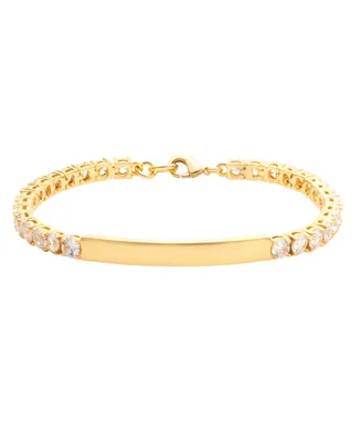 Bonheur Jewelry Anik Id Tennis Bracelet