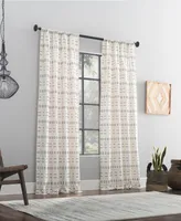 Archaeo Global Stripes Curtain, 50" x 96"