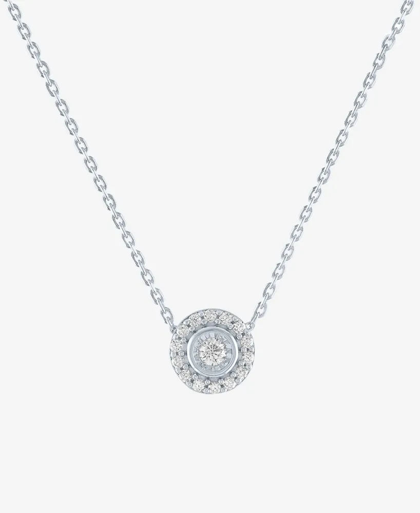 Pandora Infinite Sterling Silver Lab-grown Diamond Pendant Necklace