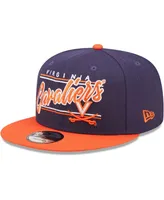 Men's New Era Navy Virginia Cavaliers Team Script 9FIFTY Snapback Hat