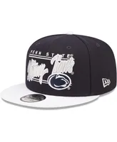 Men's New Era Navy Penn State Nittany Lions Team Script 9FIFTY Snapback Hat