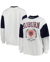 Women's Gameday Couture Navy Auburn Tigers It's A Vibe Dolman Pullover Sweatshirt